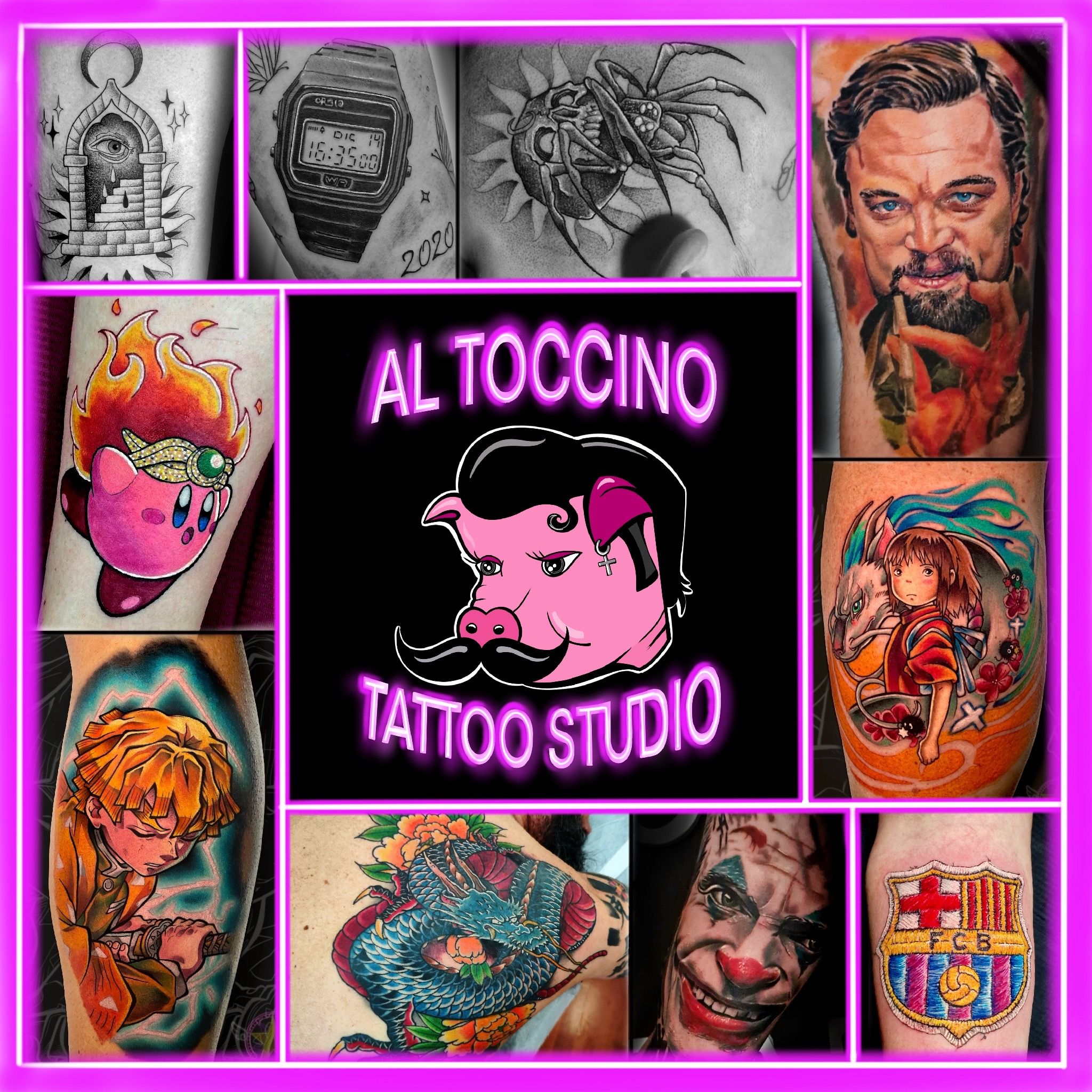 Al Toccino Tatoo las fuentes
