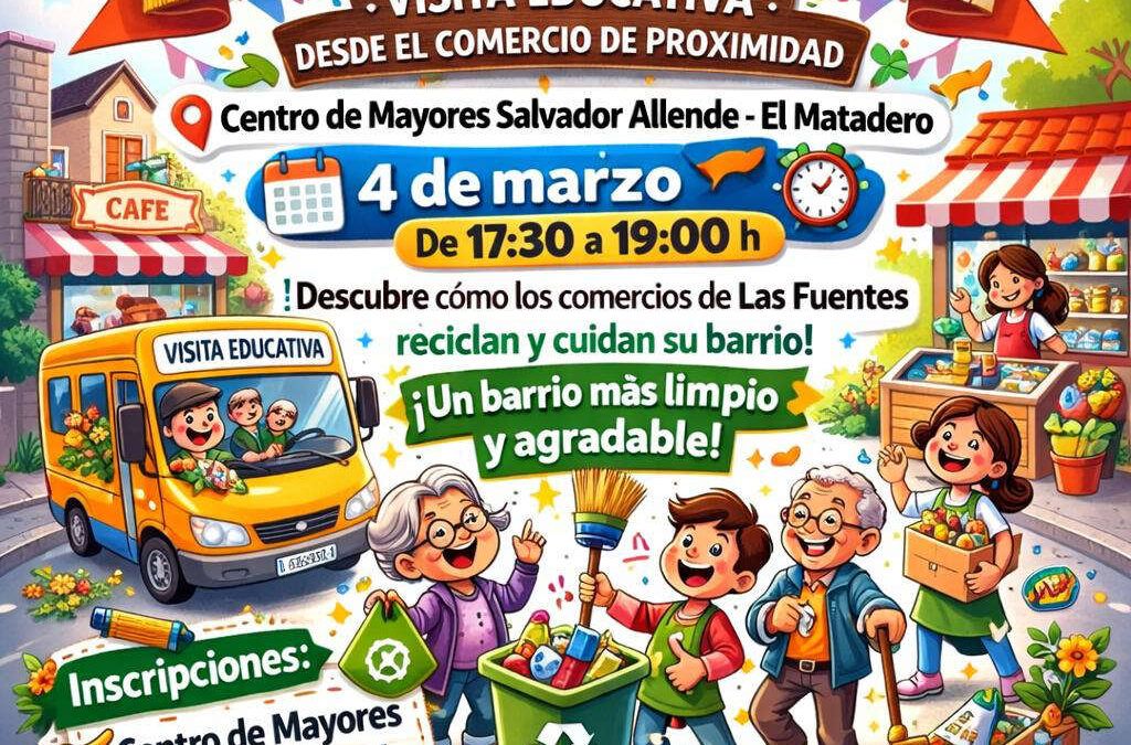 Entre Sonrisas y Escobas: educación cívica en los comercios de Las Fuentes