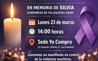 Consternación por el asesinato machista de nuestra compañera Silvia