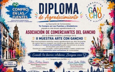 Yo Compro en Las Fuentes participa en la II Muestra Arte con Gancho
