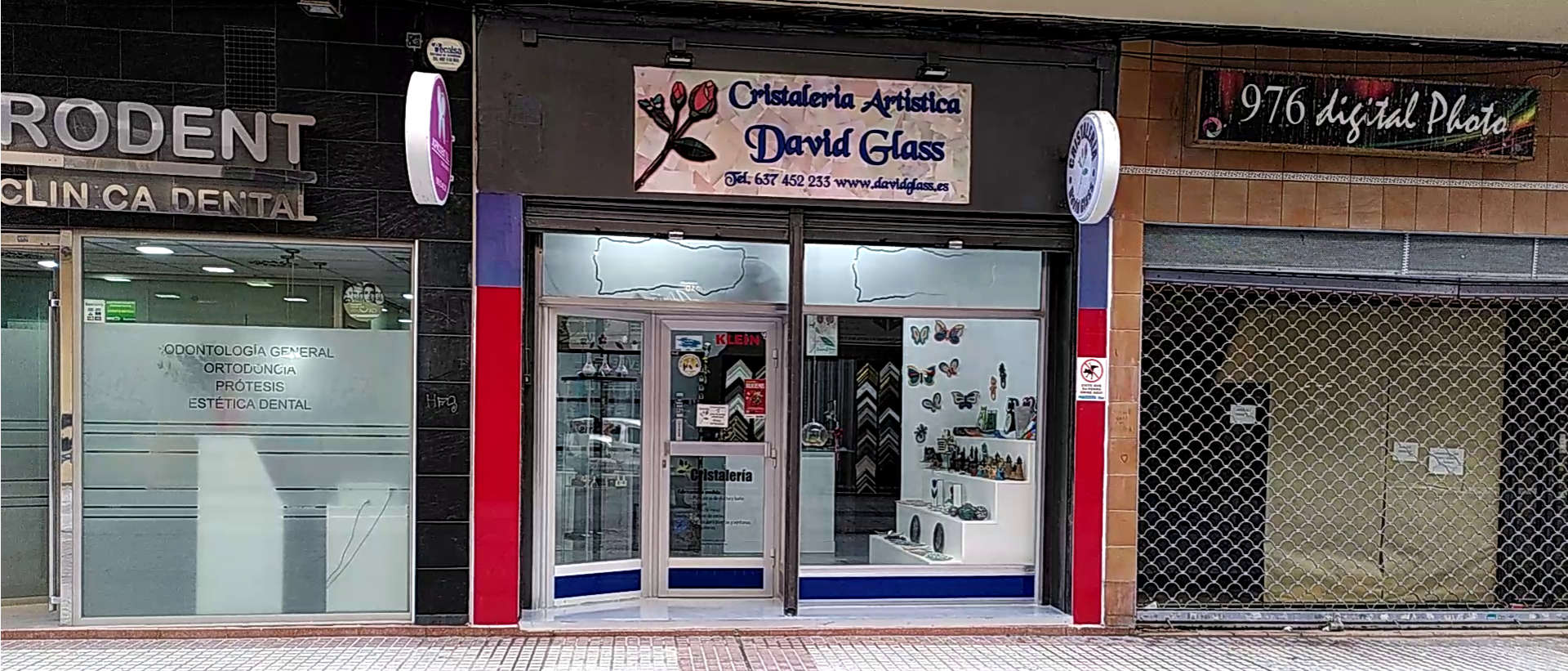 Cristalería Davidglass Fachada