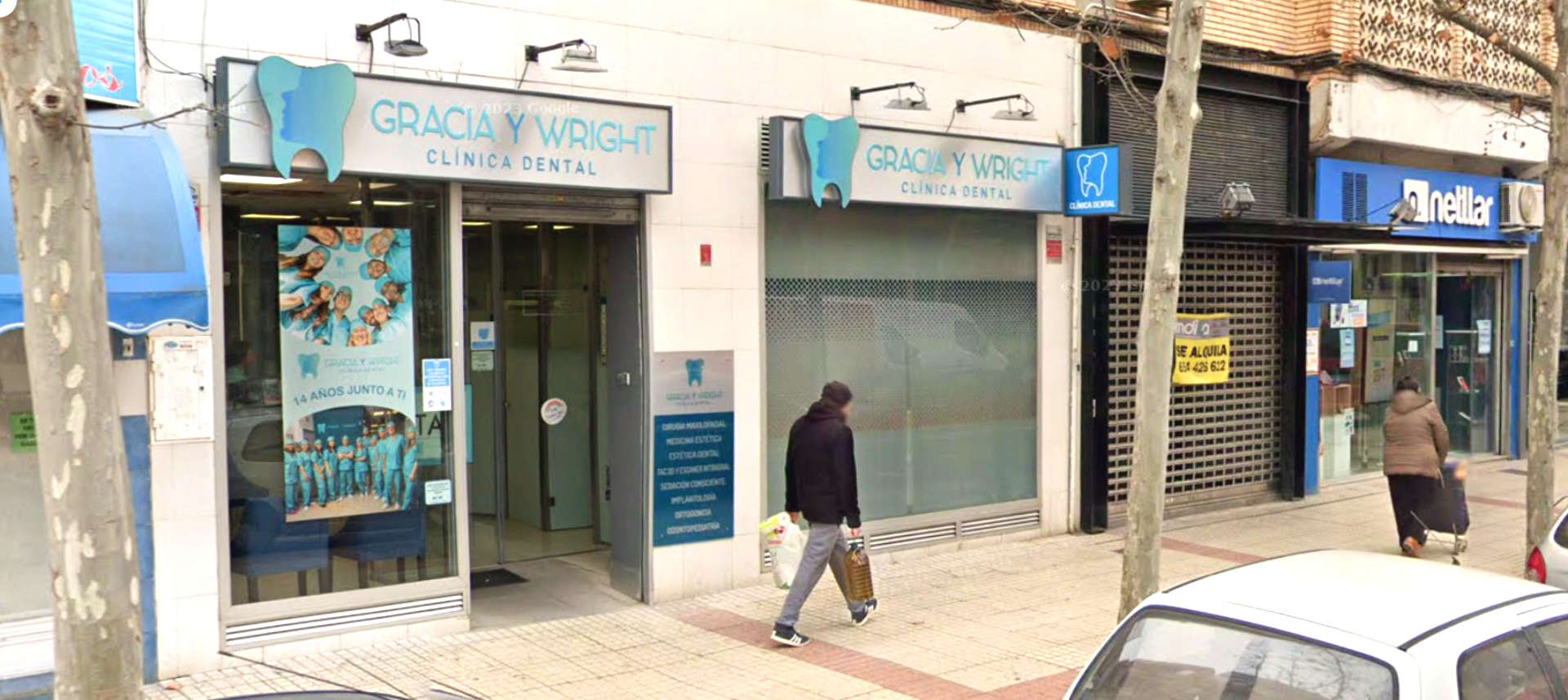 Clínica Dental García y Wright Fachada